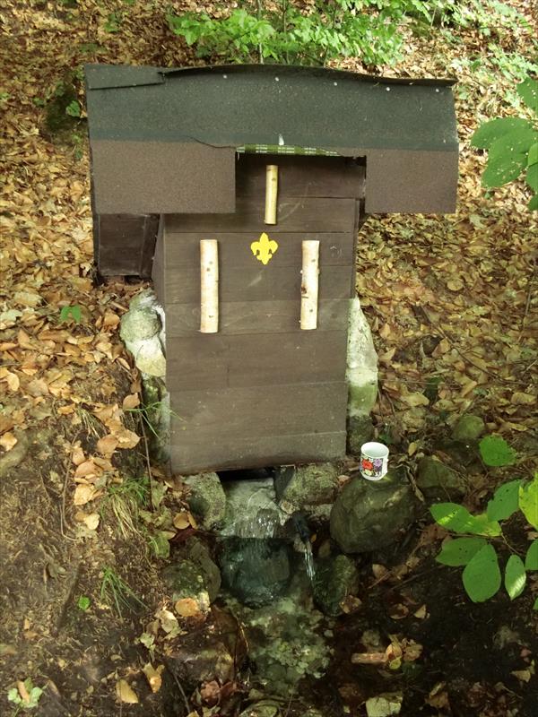 Studánka 20m od kuchyně